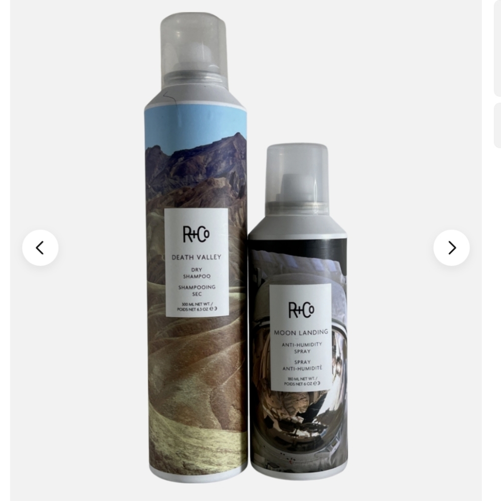 R+Co Dry Shampoo and Anti-Humidity Spray Gift Set/NWB